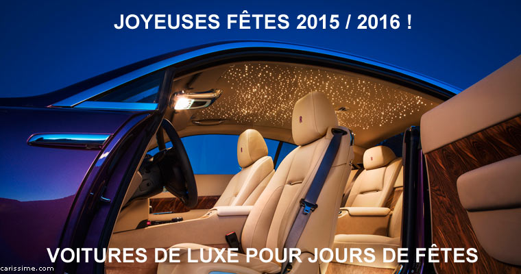 Voiture de Luxe et de Prestige 2015 / 2016