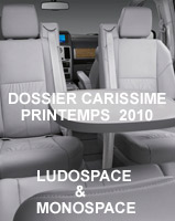 Dossier Carissime Printemps 2010 Monospace et Ludospace