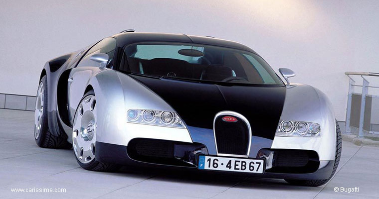 Bugatti Concept 16.4 Veyron 2000 Salon Detroit Genève Paris