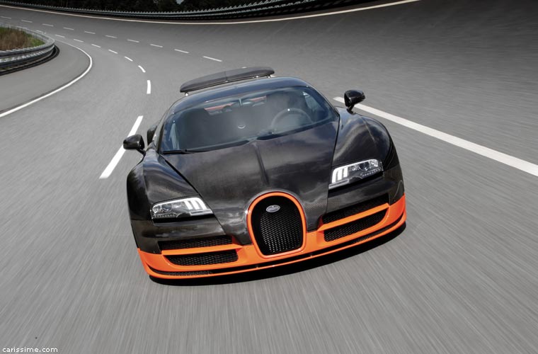 Bugatti Veyron Super Sport Edition World Record