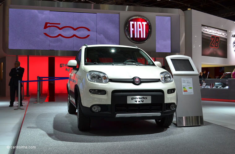 Fiat Panda 4x4 au Salon Automobile de Paris 2012