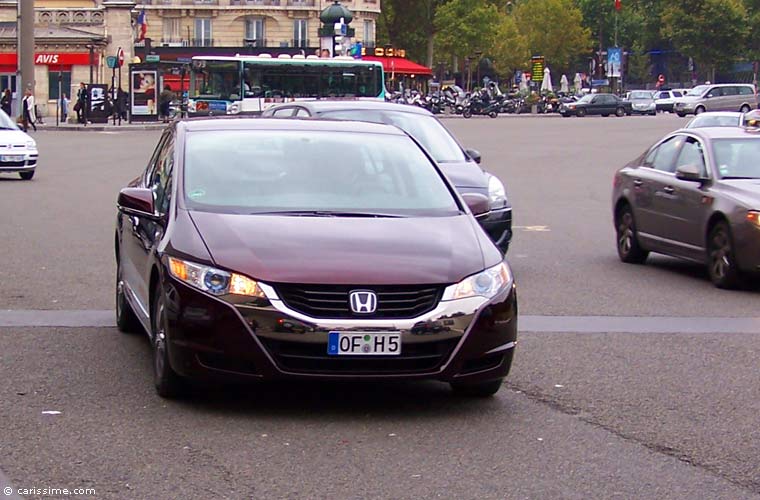 Essai Honda FCX Clarity Hydrogène à Paris