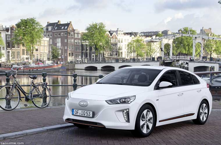 Hyundai Ioniq EV électrique 2016