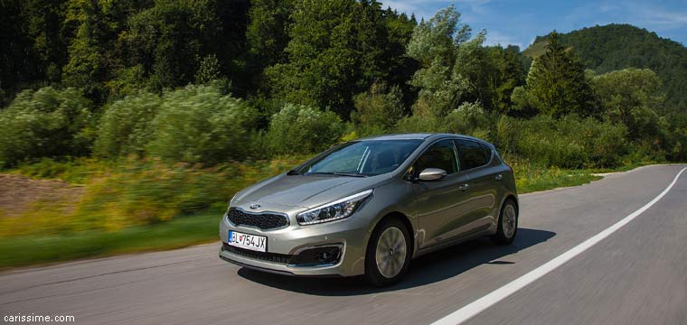 Kia Ceed 2 (2015) Voiture Compacte Restylage