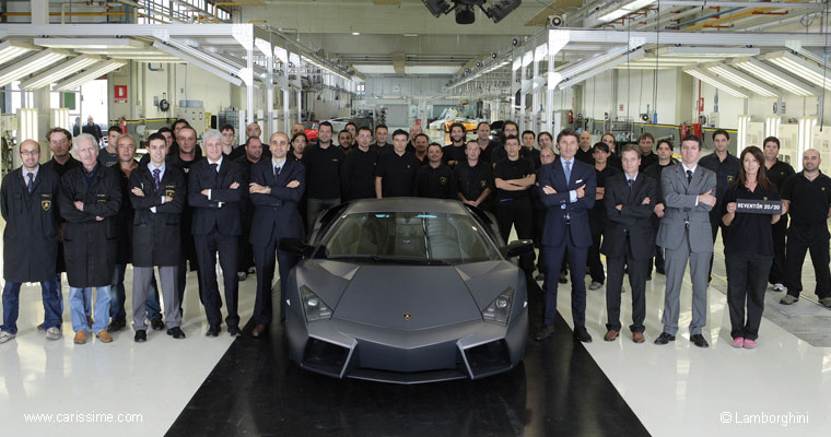 Lamborghini Reventn Vingtième et dernier modèle commercialisé