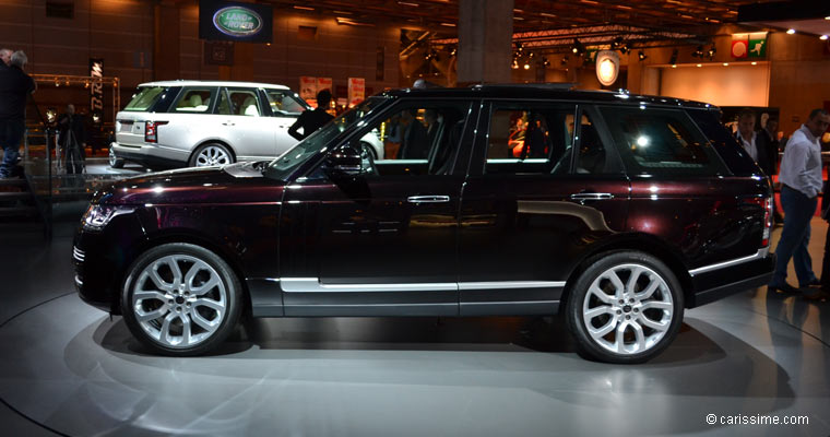 Land Rover Range 4 au Salon Automobile de Paris 2012