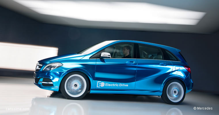 Mercedes Classe B Electric Drive Concept Paris 2012