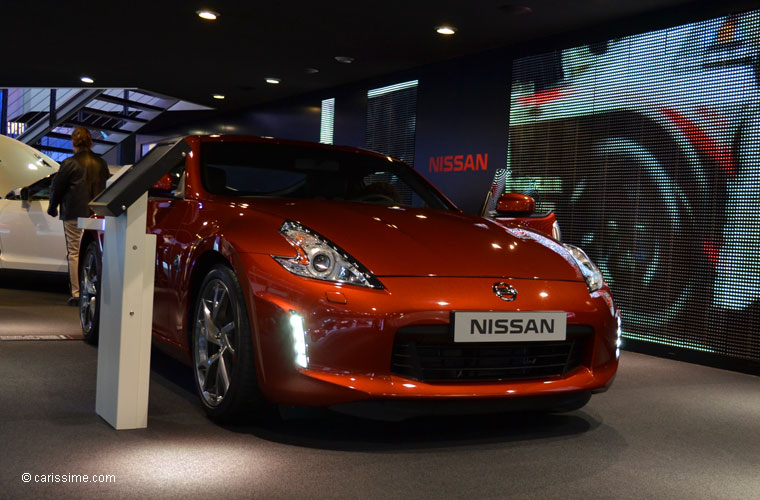 Nissan 370Z restylage au Salon Automobile de Paris 2012