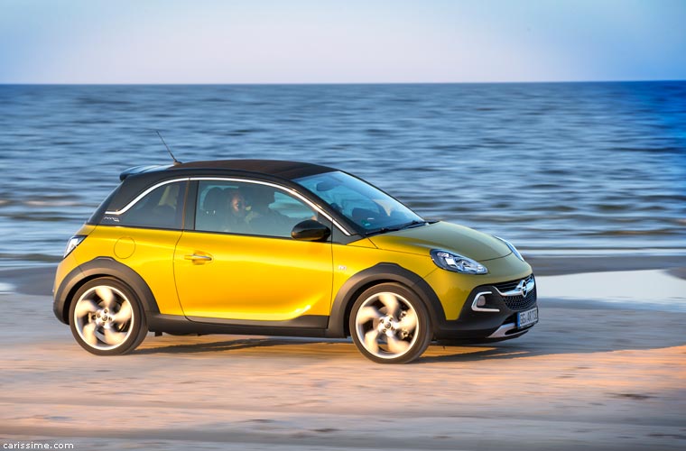 Opel Adam Rocks Crossover Urbain 2014