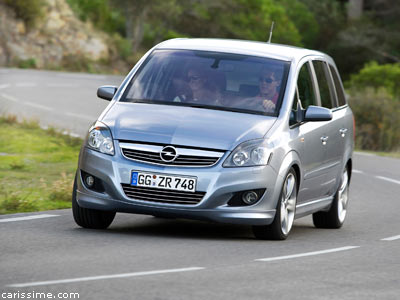 Opel Zafira 2 Classic restylage 2008 / 2015