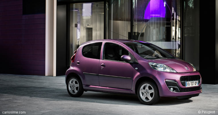 Peugeot 107 Restylage 2012