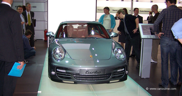 PORSCHE 911 TURBO Salon Auto FRANCFORT 2009