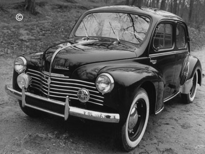 Renault 4 CV Grand luxe 1950