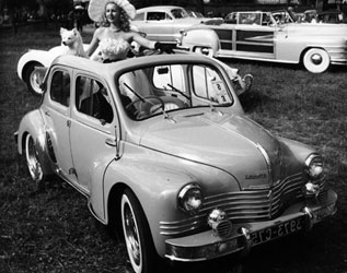 Renault 4CV Découvrable année 1950