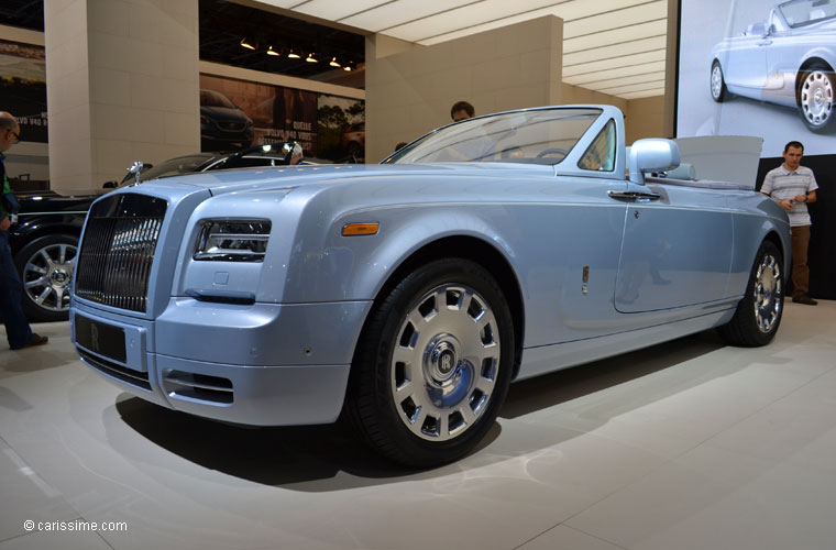 Rolls Royce Phantom Drophead Cabriolet Restylage au Salon Automobile de Paris 2012