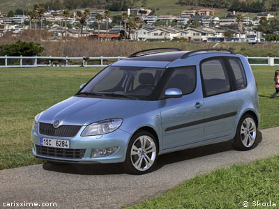 Skoda Roomster Ludospace Restylage 2010