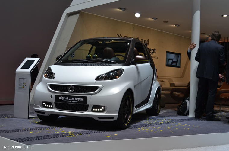 Smart au Salon Automobile de Genève 2013