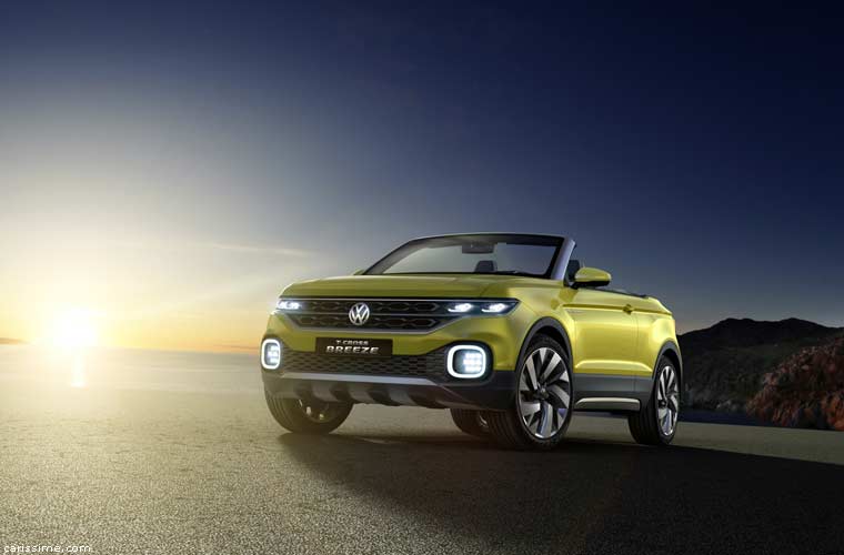 Volkswagen T-Cross Breeze Concept Genève 2016