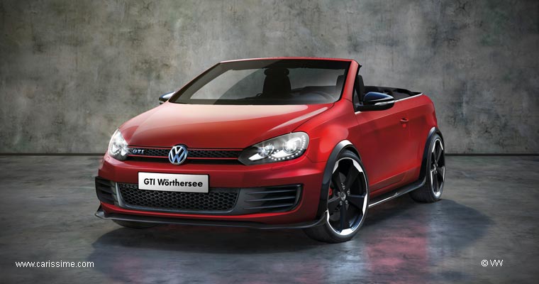 Volkswagen GOLF 6 CABRIOLET R & GTI CONCEPT
