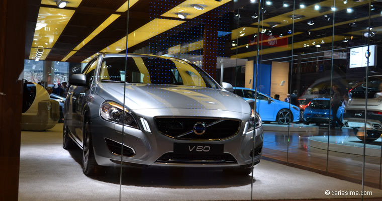 Volvo V60 Hybride Rechargeable	 au Salon Automobile de Paris 2012