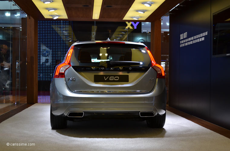 Volvo V60 Hybride Rechargeable au Salon Automobile de Paris 2012