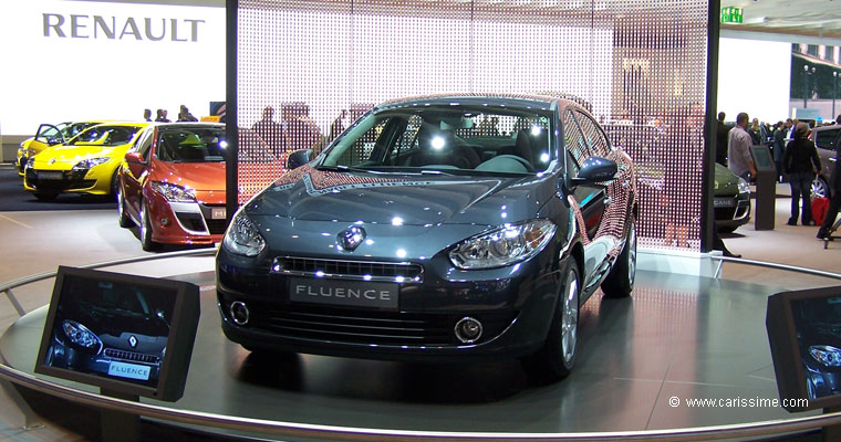 Renault Fluence au Salon Automobile de Paris 2012