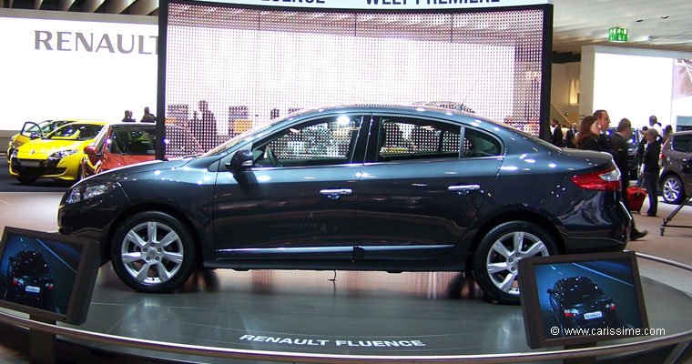 Renault Fluence au Salon Automobile de Paris 2012